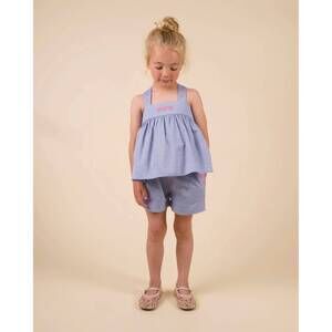 NEW EARLY SUNDAY roman chambray shorts in summer sky